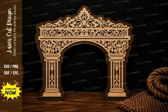 Download Ornamental Arch Mandala Decorative Wall - Decor Collection