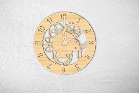 Download Laser Cut Decorative Wall Clock Svg - Decor Collection
