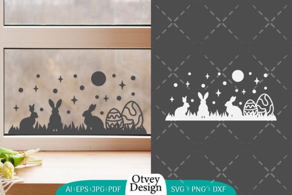 Download Easter Window Decal, Easter Wall Decor - Decor Collection