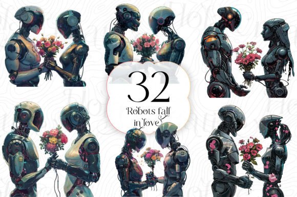 Download Robots Fall in Love - Love Collection