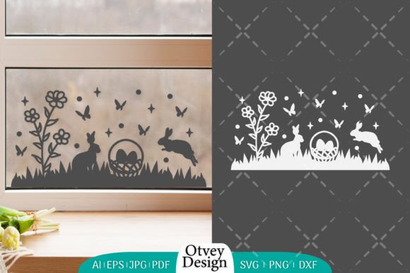 Download Easter Window Decal, Easter Wall Decor - Decor Collection
