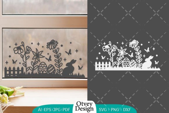 Download Easter Window Decal, Easter Wall Decor - Decor Collection