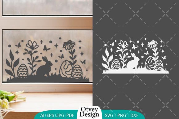 Download Easter Window Decal, Easter Wall Decor - Decor Collection