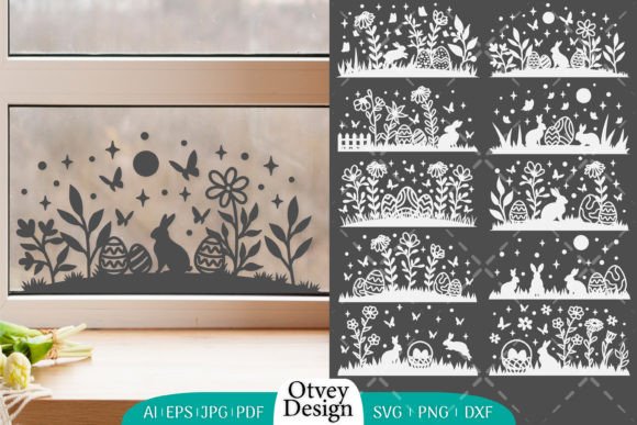 Download Easter Window Decal, Easter Wall Decor - Decor Collection