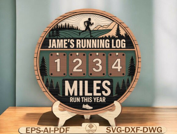 Download Custom Name Fitness Decor Laser Cut File - Decor Collection