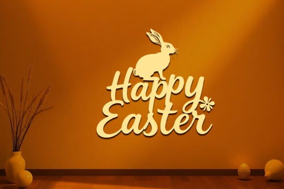 Download Laser Cut Easter Wall Decor SVG - Decor Collection