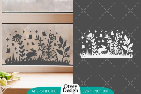 Download Easter Window Decal, Easter Wall Decor - Decor Collection