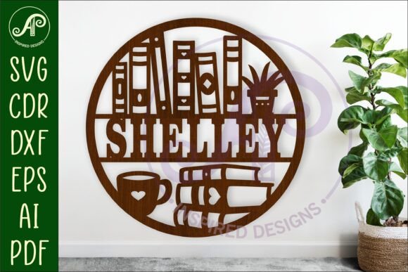 Download Book Lovers Name Wall Art Sign, SVG - Love Collection