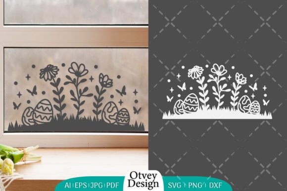 Download Easter Window Decal, Easter Wall Decor - Decor Collection