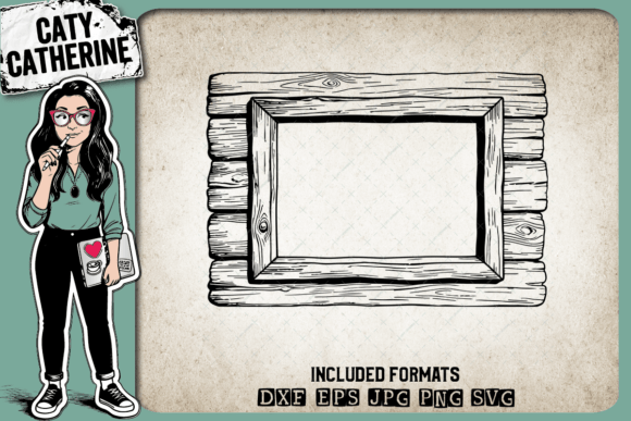 Download Rustic Wooden Frame – Home Decor SVG - Decor Collection