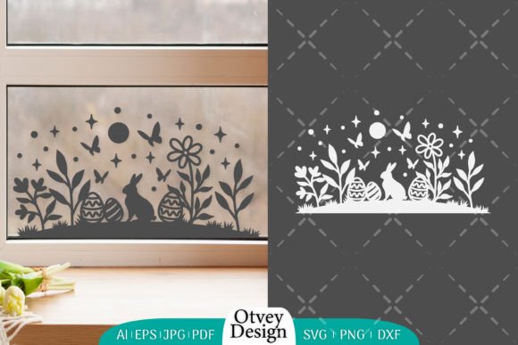 Download Easter Window Decal, Easter Wall Decor - Decor Collection