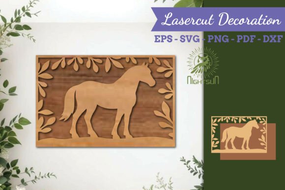 Download Horse Lasercut Wall Decor SVG - Decor Collection